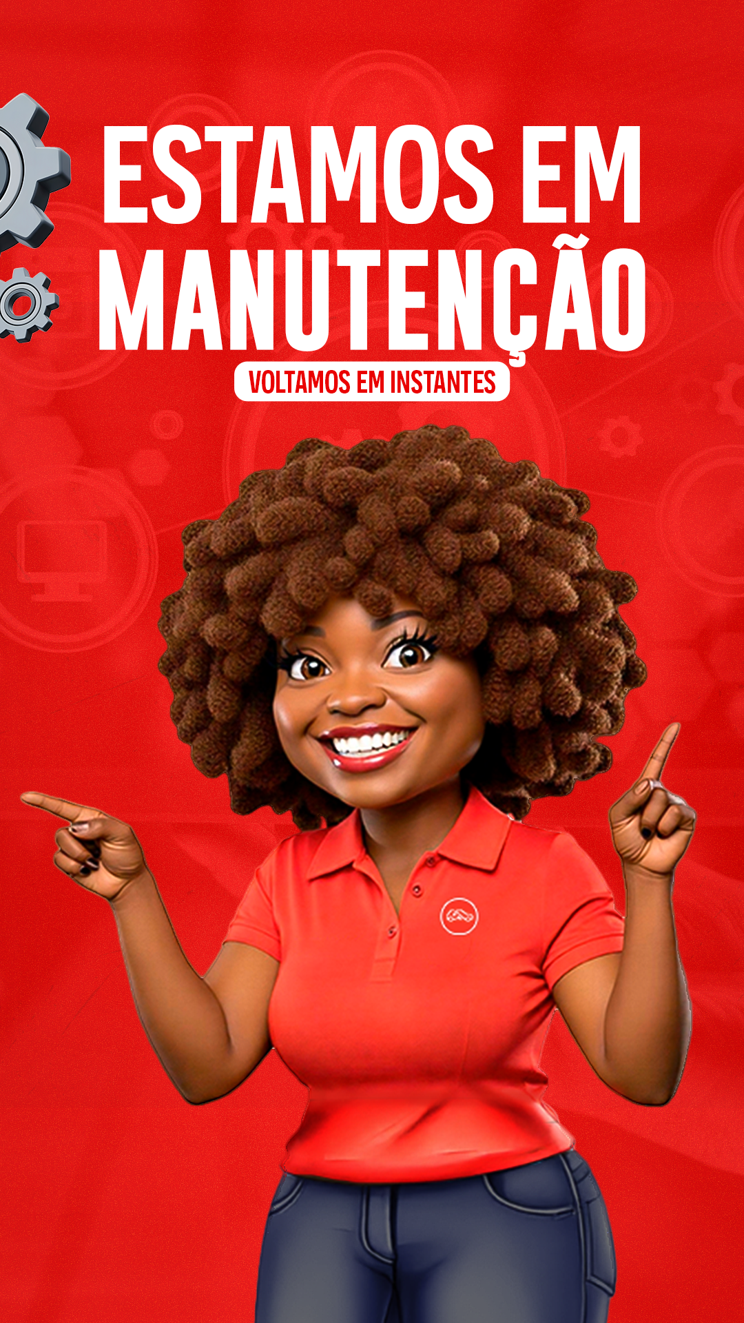 Estamos em manutenção